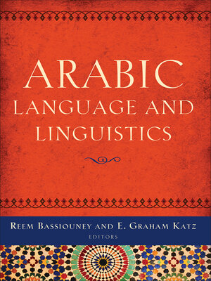cover image of Arabic Language and Linguistics